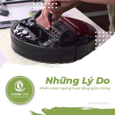 Lỗi robot hút bụi không hoạt động