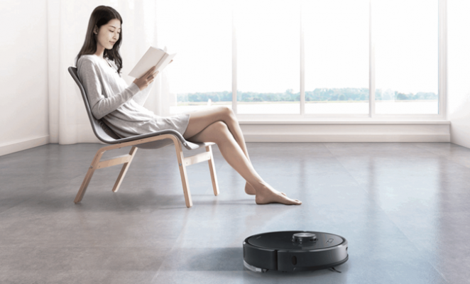 robot hút bụi lau nhà