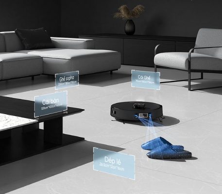 Cảm biến laser LDS trên robot hút bụi